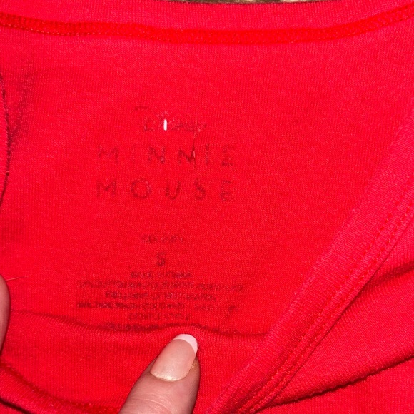 Minnie Mouse Red & Green Women's Sleepwear Set - Picture 6 of 8